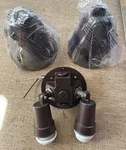 Progress Lighting Two-light Outdoor Fixture, Antique Bronze, P5203-20 Adjustable. Fixed Price $38.00.