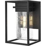 Outdoor Wall Sconce Light Fixture Seedy Glass Exterior Porch Walkway Patio 16". Fixed Price $193.76.