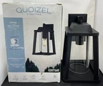 Quoizel Amsted 1 Light Matte Black Hardwired Outdoor Wall. Fixed Price $50.00.