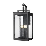 Z-lite Hartwell 6 Outdoor Wall Light, Sand Black/clear Seedy 5019XXL-BK. Fixed Price $977.50.