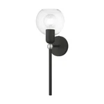 Livex Lighting 16971 Downtown 19" Tall Commercial Wall Sconce - Black / Brushed. Fixed Price $121.96.