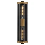 Black Antique Brass Two Light Outdoor Wall Sconce From The Opulent Collection. Fixed Price $238.00.