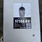Designers Fountain Amherst 10" Hanging Lantern, Burnt Umber 97594-BU. Fixed Price $100.00.