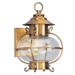 Livex Lighting 2221-22 Harbor 11 Inch Flemish Brass Outdoor Wall Lantern. Fixed Price $249.96.