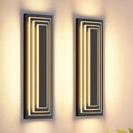 23.6 Long Outdoor Wall LIGHTS,3-TIER Large Exterior Lighting Fixtures,led Fro. Fixed Price $216.99.