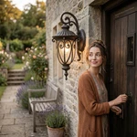 Yosemite Home Decor Viviana Oil-rubbed Bronze FL519 Outdoor Wall Sconce. Fixed Price $89.89.