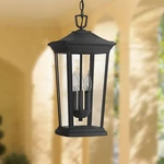 Hinkley Bromley 19 1/4" High Museum Black Outdoor Hanging Light. Fixed Price $369.00.