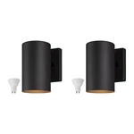 Mirrea 7" Modern Outdoor Porch Wall Light With 5W Led GU10 Bulbs Pack Of 2. Fixed Price $67.71.