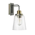 Capital LIGHTING-3711GA-135-ONE Wall Sconce Graphite/aged Brass Finish. Fixed Price $73.09.