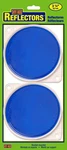 Hy-ko Carded Reflectors, High Visibility Light Reflective Bracketed, Blue. Fixed Price $7.57.