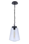 Craftmade Laclede Outdoor Hanging Light Midnight. Fixed Price $87.98.