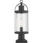 Z-lite 569PHM-533PM-BK Roundhouse Post Light Accessories Black. Fixed Price $296.00.