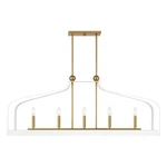 Sheffield 5-LIGHT Linear Chandelier. Fixed Price $862.00.
