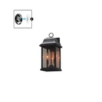 2-LIGHT Outdoor Wall Transitional And Modern STYLE-16 Inches Tall. Fixed Price $124.95.