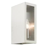 Livex 29122-91 Outdoor Wall Sconce Light Brushed Nickel. Fixed Price $42.00.