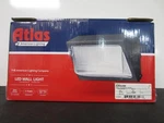 Atlas American Lighting WLM43LED5K Wallpack, 43.76 Watt, 4500K, Lumens: 3506. Fixed Price $249.96.