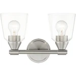 Livex Lighting 16782-91 Catania Bathroom Vanity Brushed Nickel. Fixed Price $165.96.