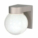 Nuvo 77-139 8" Utility Light, Outdoor Wall With White Glass Globe. Fixed Price $37.63.