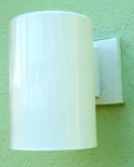 Sea Gull Lighting 8313801-15 7" Bullet Cast Outdoor Wall Sconce White New. Fixed Price $79.99.