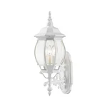 Livex Frontenac Light Outdoor Wall Lantern, Textured White 7524-13. Fixed Price $179.96.