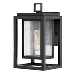 Hinkley Lighting Republic 12" Outdoor Wall, Black/clear 1000BK-LL. Fixed Price $199.00.