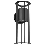 Nuvo Lighting Continuum 10W Led Small Wall Lantern, Black 62-1650. Fixed Price $104.98.