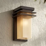 Bernadine Mission Outdoor Wall Light Fixture Oil Rubbed Bronze 12" For Exterior. Fixed Price $189.99.