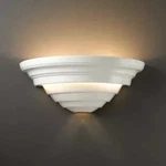 Justice Design Group CER-1555-WHT-LED1-1000 Wall Sconces Indoor Lighting. Fixed Price $116.50.