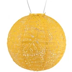 Allsop Soji Stella Monstera Solar Lantern 12 Inch Marigold Yellow Tyvek. Fixed Price $59.49.