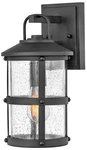 Hinkley Lakehouse 14 1/2" High Black Outdoor Wall Light. Fixed Price $239.00.