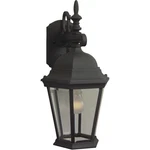 Craftmade Z254-TB Straight Glass Outdoor Wall Light Textured Black. Fixed Price $77.76.