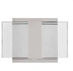 Home Decorators Collection Alberson 2-LIGHT Chrome Led Bubble Glass Wall Sconce. Fixed Price $35.00.