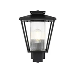 Elegant Lighting Gaul Outdoor Sconce, Black/clear - OD306W15BK. Fixed Price $128.00.