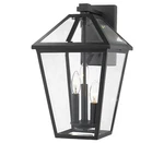 Z-lite 579XL-BK Talbot Outdoor Wall Sconce, 3-LIGHT 180 Total Watts, Black. Fixed Price $228.31.
