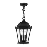 Livex Lighting 7564-14 Hamilton 3 Outdoor Chain Hang, Black,black Light.... Fixed Price $204.99.