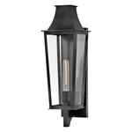 Hinkley Lighting Georgetown 1LT 21" Outdoor Wall Mount Lantern, Black - 28894BK. Fixed Price $249.00.