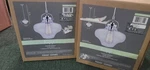 Pair Of Canarm Kipp Light Fixtures. Fixed Price $45.00.