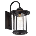 Chloe Lighting Cole Transitional 1 Textured Black Outdoor Wall Sconce.... Fixed Price $76.37.