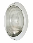 Nuvo Lighting 60/526 Bulkhead 1-LIGHT Large Oval 60W A19, Semi Gloss White. Fixed Price $59.99.