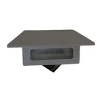 Modern Formssquare 8" Tall Led Outdoor Wall Sconcemodel: WS-W38608 Gray. Fixed Price $125.00.