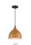 Designers Fountain Hana 1-LIGHT Robusta Wood Style Finish Hanging Pendant. Fixed Price $64.99.