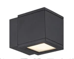 Wac Lighting Rubix 5" Wide Led Outdoor Up/down Black Wall Sconce WS-2505. Fixed Price $79.00.