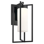 Kichler Drega Outdoor 8" 1 Light Wall Sconce Led, Black - 59072BKLED. Fixed Price $444.99.