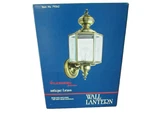 New Wilkesboro Collection 79262 Outdoor Lantern Antique Brass 60W Wall Mount. Fixed Price $25.95.