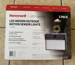 New! Honeywell Intelligent Indoor & Outdoor Motion Sensor Lights - Pack Of 3. Fixed Price $42.99.