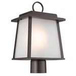 Noward Light Outdoor Post Lantern In Arts And Crafts Mission STYLE-15. Fixed Price $184.97.