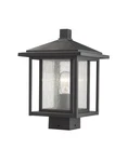 Z-lite 554PHMS Aspen Light 13" Tall Outdoor Single Head Post Black. Fixed Price $175.10.