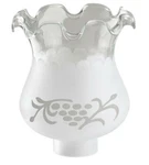 Westinghouse 8110000 1-5/8-INCH Handblown Frosted Etched Glass Shade. Fixed Price $30.44.