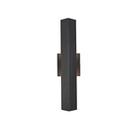 Elegant Lighting Troy 2 4.5 X 18" Outdoor Wall Sconce, Black - OD505W18BK. Fixed Price $132.00.