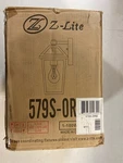 Z-lite 1 Light Outdoor Wall Sconce 579S-ORB. Fixed Price $112.99.